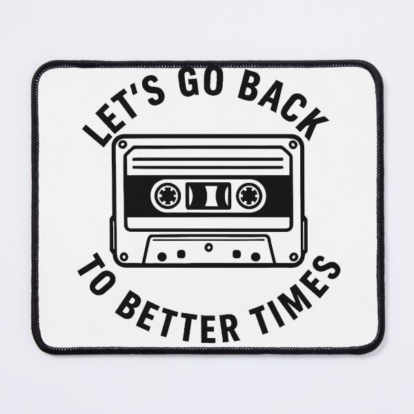 Item preview, Retro Vibes – Monochrome Cassette Tape designed and sold by TZN Wear.