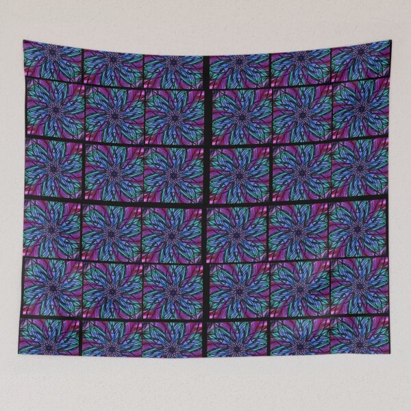 Item preview, trippy quilt designed and sold by Milquetoast42.