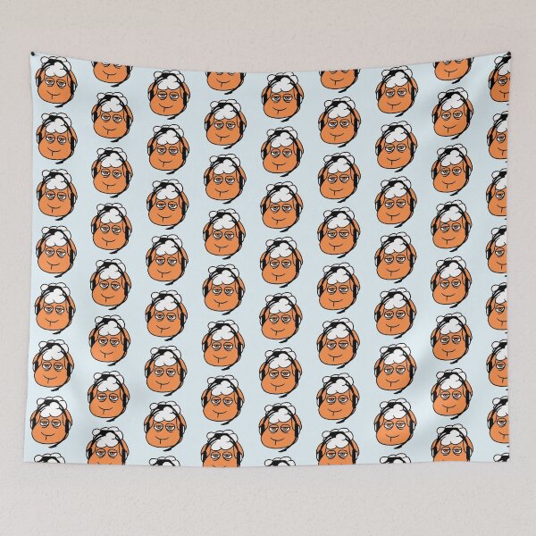 Item preview, Sheep Gamer Headset Call Center Nerd Sad Game Cool designed and sold by shirt-o-mat.