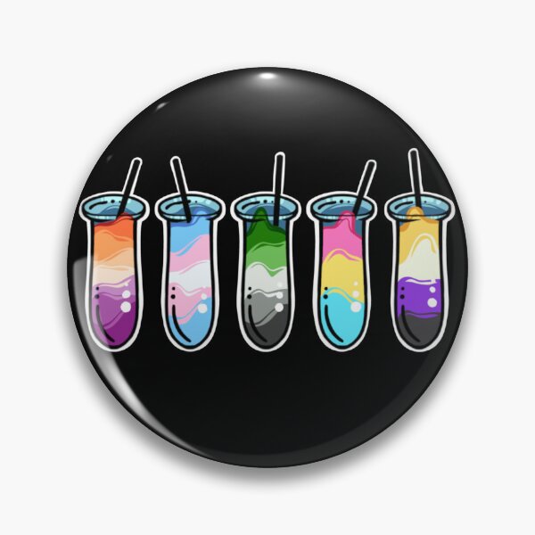 Item preview, LGBT+ Pride Test Tubes designed and sold by ChemBoutiques.