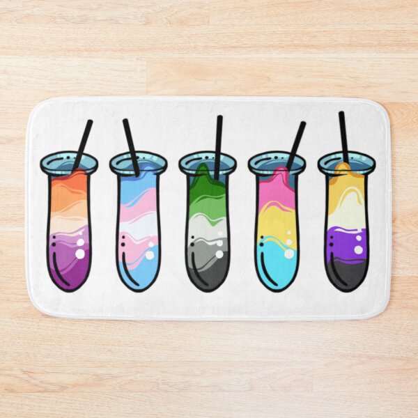 Item preview, LGBT+ Pride Test Tubes designed and sold by ChemBoutiques.