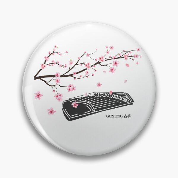 Item preview, Guzheng (Chinese zither) (cherry blossom) designed and sold by ProjectLui.