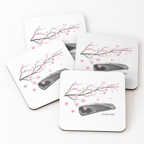 Item preview, Guzheng (Chinese zither) (cherry blossom) designed and sold by ProjectLui.