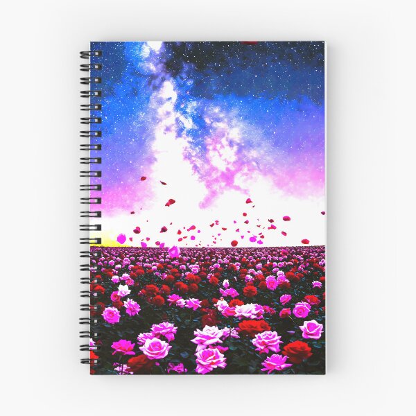 Item preview, Enchanting Rose Garden Under a Breathtaking Milky Way sky designed and sold by Fantabulous.