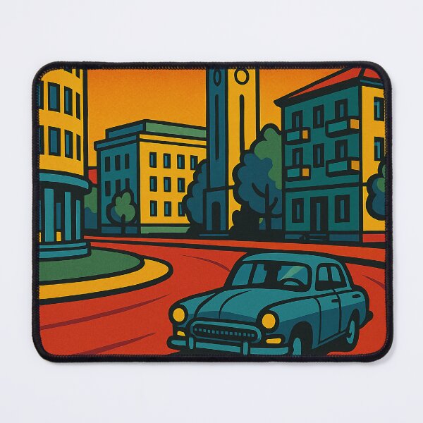 Item preview, Bălți in Retro Pop Art Style | Moldova Travel Poster Design | Bold Vintage Illustration of Bălți City | Colorful Urban Scene with Eastern European Charm | Graphic Travel Art designed and sold by PaintedPixels01.