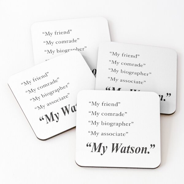Item preview, My Watson designed and sold by QuillAndBrush.