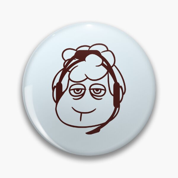 Item preview, Sheep Gamer Headset Call Center Nerd Sad Game Cool designed and sold by shirt-o-mat.