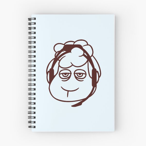Item preview, Sheep Gamer Headset Call Center Nerd Sad Game Cool designed and sold by shirt-o-mat.