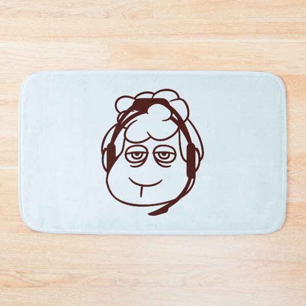 Item preview, Sheep Gamer Headset Call Center Nerd Sad Game Cool designed and sold by shirt-o-mat.