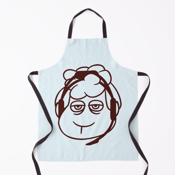 Item preview, Sheep Gamer Headset Call Center Nerd Sad Game Cool designed and sold by shirt-o-mat.