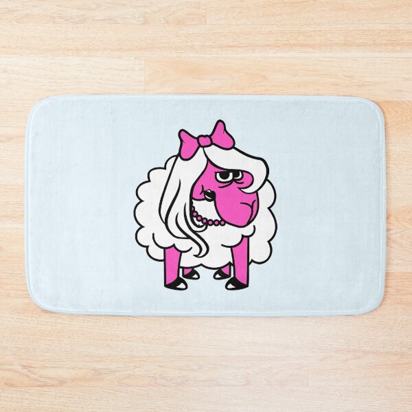 Item preview, Sheep Insults Girl Woman Bad Look Pretty Mad Crazy designed and sold by shirt-o-mat.