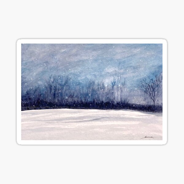 Item preview, Early Morning Snow designed and sold by DSilva-Boutique.