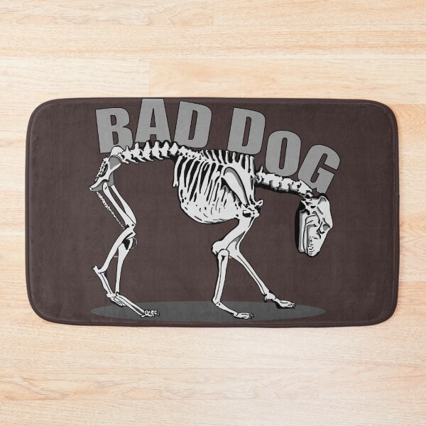 Item preview, Bad Dog, Bones, Dog Skeleton designed and sold by ASKEW GRAPHICS.