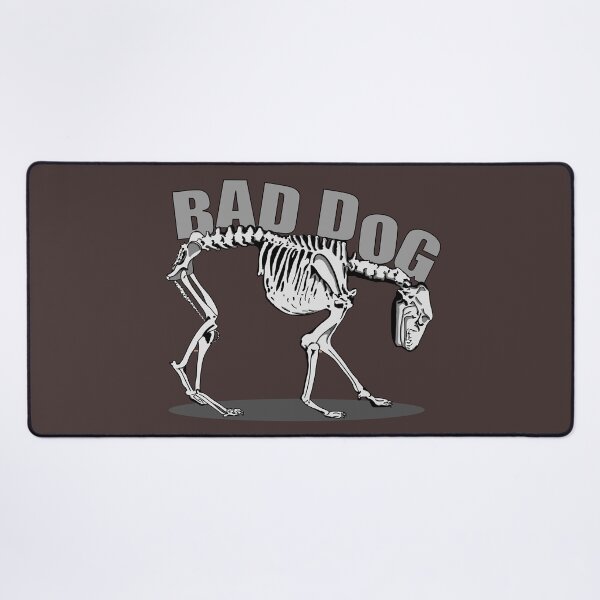 Item preview, Bad Dog, Bones, Dog Skeleton designed and sold by ASKEW GRAPHICS.