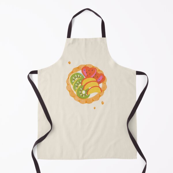 Item preview, Fruit Tart Riso Print designed and sold by Midnight Coffee.