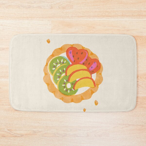 Item preview, Fruit Tart Riso Print designed and sold by Midnight Coffee.