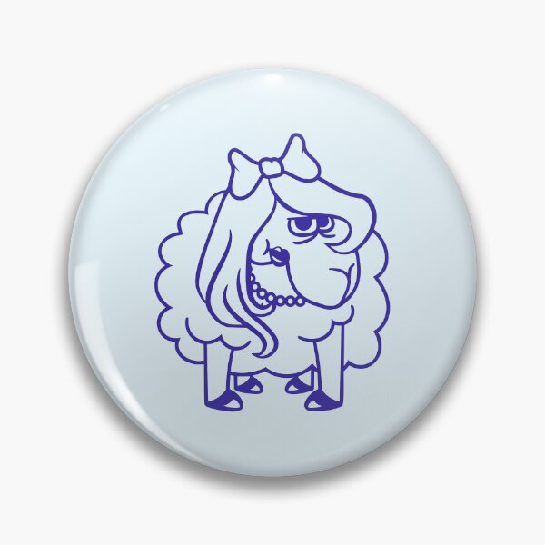Item preview, Sheep Insults Girl Woman Bad Look Pretty Mad Crazy designed and sold by shirt-o-mat.