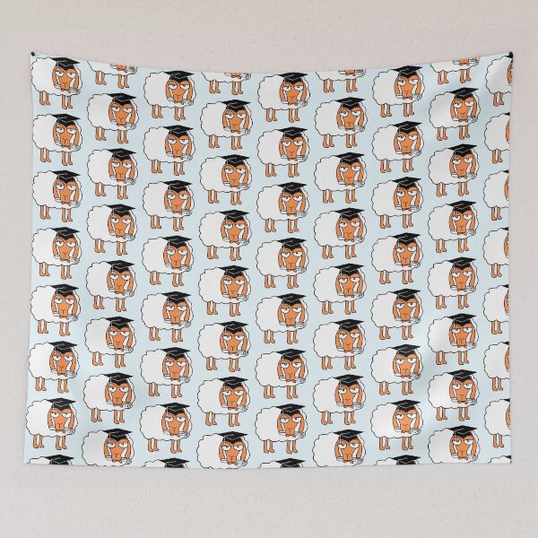 Item preview, Sheep High School Certificate College Graduation designed and sold by shirt-o-mat.