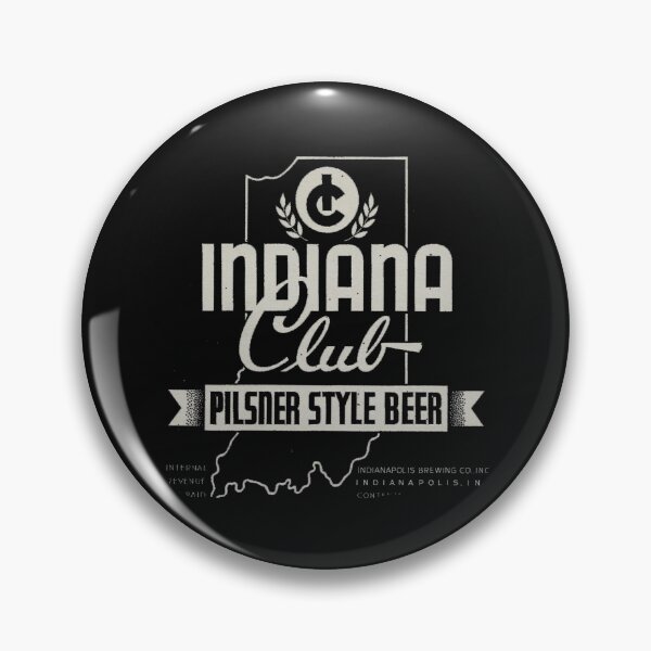 Item preview, Vintage Indiana Club - Pilsner Style Beer - Indianapolis Brewing Co. - Indianapolis, Indiana designed and sold by QuayTradingCo.