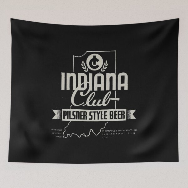 Item preview, Vintage Indiana Club - Pilsner Style Beer - Indianapolis Brewing Co. - Indianapolis, Indiana designed and sold by QuayTradingCo.