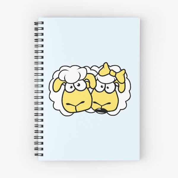 Item preview, 2 Sheep Couple Valentine's Day Friends In Love Fun designed and sold by shirt-o-mat.