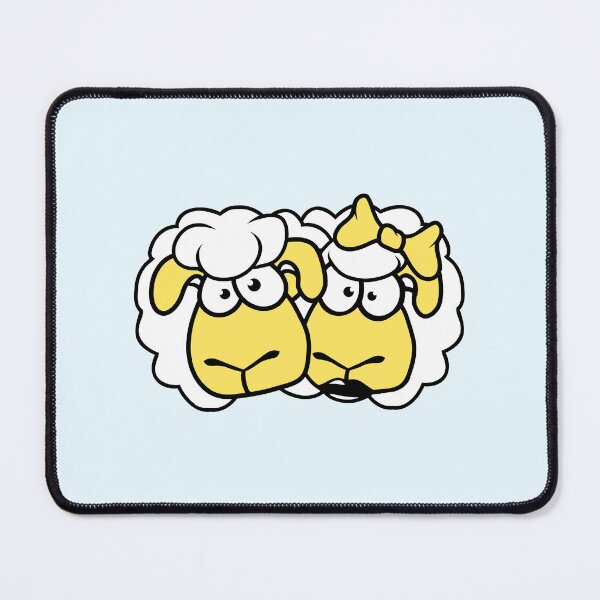 Item preview, 2 Sheep Couple Valentine's Day Friends In Love Fun designed and sold by shirt-o-mat.
