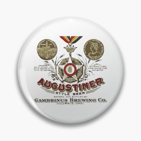 Item preview, Vintage Augustiner Style Beer - Gambrinus Brewing Co. - Columbus, Ohio designed and sold by QuayTradingCo.