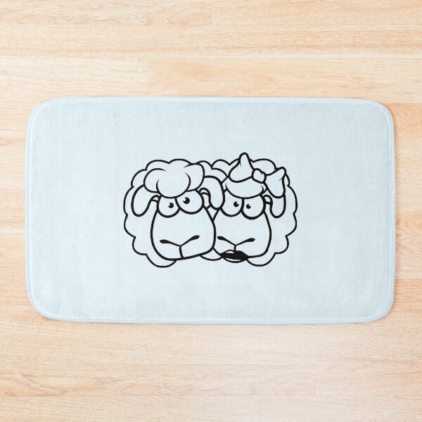 Item preview, 2 Sheep Couple Valentine's Day Friends In Love Fun designed and sold by shirt-o-mat.