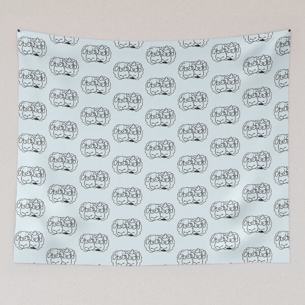 Item preview, 2 Sheep Couple Valentine's Day Friends In Love Fun designed and sold by shirt-o-mat.