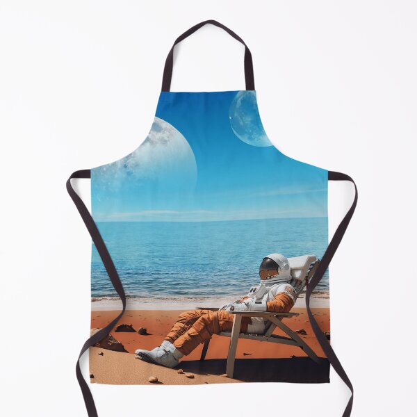 Item preview, Astronaut on Mars beach designed and sold by The Artfiller.