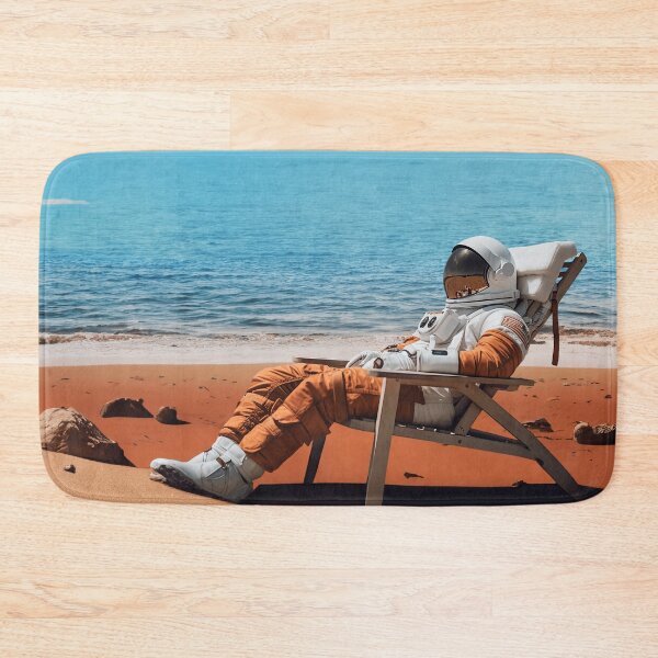 Item preview, Astronaut on Mars beach designed and sold by The Artfiller.