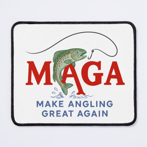 Item preview, Make Angling Great Again designed and sold by KaydiddyArt.