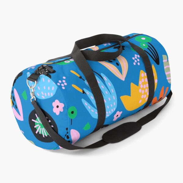 Item preview, Modern Contemporary Blue And Yellow Abstract Floral Designs designed and sold by DEC02.