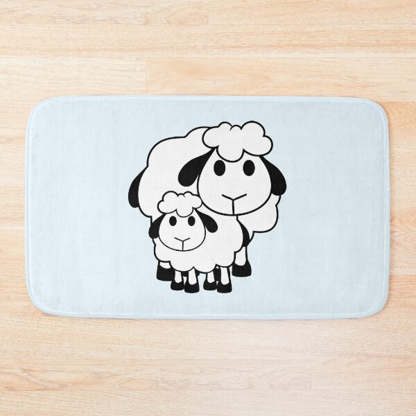 Item preview, Family Sheep 2 Dad Mom Mother Child Love Baby Cute designed and sold by shirt-o-mat.