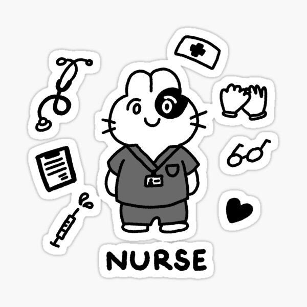 Item preview, Nurse Bunny designed and sold by RootlessCarrot.