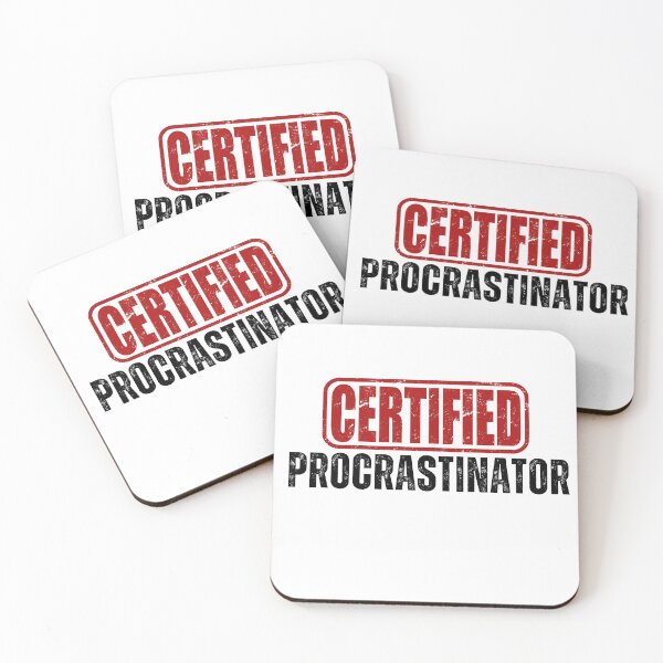 Item preview, Certified Procrastinator designed and sold by Oreo2020 Creations.