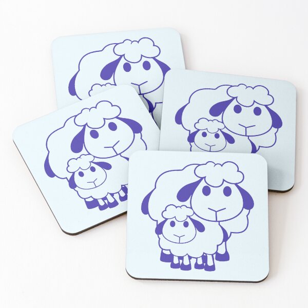Item preview, Family Sheep 2 Dad Mom Mother Child Love Baby Cute designed and sold by shirt-o-mat.