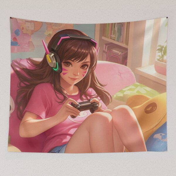 Item preview, Chilling Dva designed and sold by jinwooo.