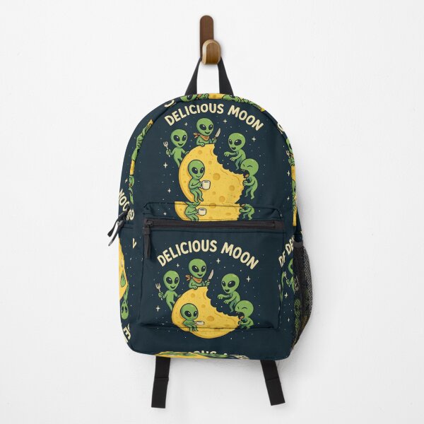 Item preview, Delicious Moon – Alien Snack Time designed and sold by Majd-makansi.