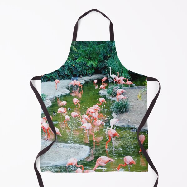 Item preview, Pink Flamingo Paradise designed and sold by Wisps & Whiskers Designs.