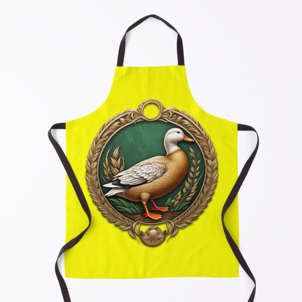 Item preview, GOLDEN DUCK SHIELD (#FFFF00) designed and sold by Marlon Oseguera.