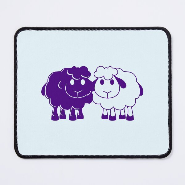 Item preview, Two Sheep Friends Couple 2 Team Crew Small Baby designed and sold by shirt-o-mat.
