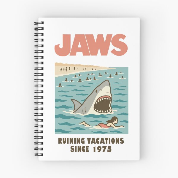 Item preview, Jaws Ruining Vacation Since 1975 designed and sold by ChunkByChunk.