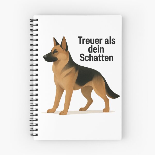 Item preview, Treuer Deutscher Schäferhund – German Shepherd Loyalty Dog Design designed and sold by CritterManiaUK.