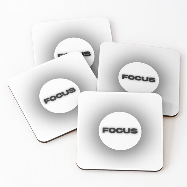 Item preview, Focus — Let distractions fade and clarity lead designed and sold by MakeMyDaze.