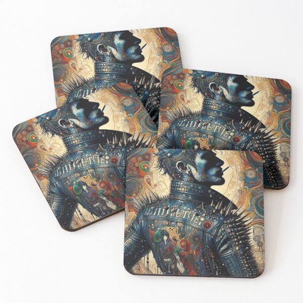 Item preview, Punk Metal Rocker Art designed and sold by TheDarkWardrobe.