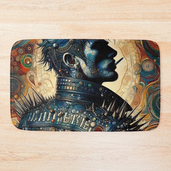 Item preview, Punk Metal Rocker Art designed and sold by TheDarkWardrobe.