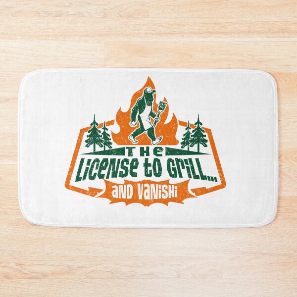 Item preview, License to Grill... and Vanish – Funny Sasquatch BBQ T-Shirt designed and sold by AdyKurniawan.