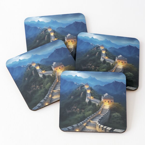 Item preview, Starlit Serenity Along the Great Wall of China designed and sold by Anuchartl.