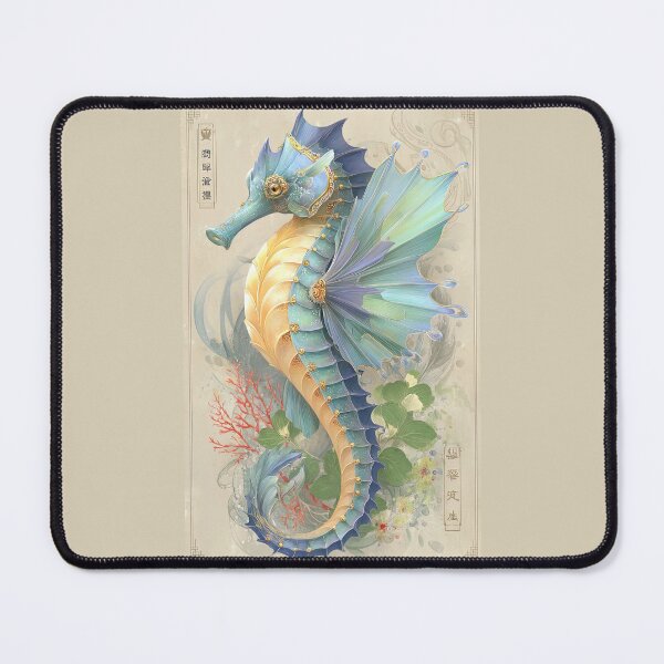 Item preview, Majesté azur : une marée dorée designed and sold by bloorose.